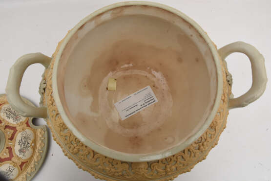 METTLACH, Villeroy & Boch, Deckelterrine, Deutschland, 20. Jahrhundert - photo 7