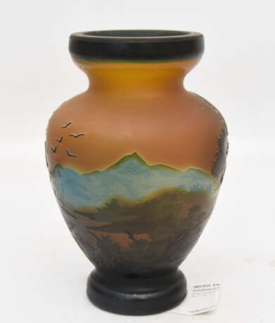 WOHL EMILE GALLÈ Vase, Frankreich, 20. Jh - photo 7