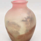 DAUM NANCY, Kleine bemalte Vase, Frankreich, 20. Jh - Foto 3