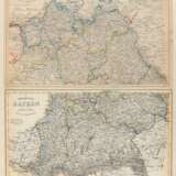 KONV. GRAFIKEN, Darunter Kriegszenen und zwei Landkarten., 19. Jahrhundert - photo 5