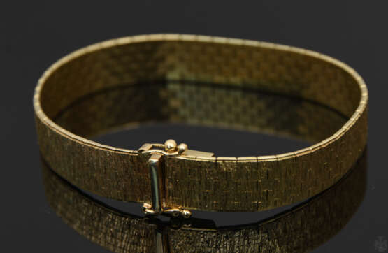 GLIEDERARMBAND, 585er Gelbgold, Deutschland, 20. Jh - photo 1