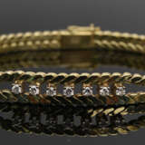 ARMBAND, mit 7 Brillianten besetzt, 585er Gold, Deutschland. - photo 1