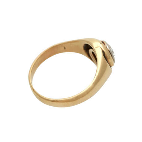 Ring mit Altschliffdiamant von ca. 0,55 ct, - фото 3