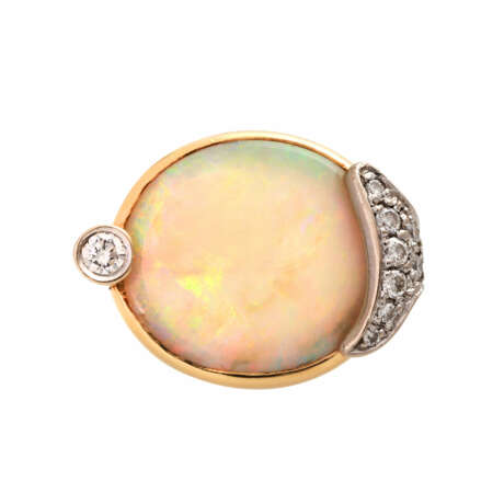 Damenring mit einem feinen Opal - Foto 1