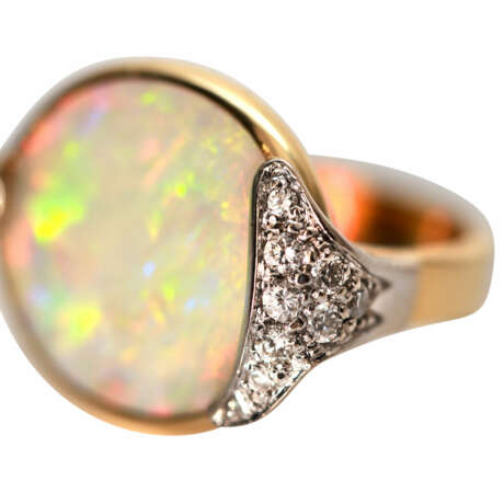 Damenring mit einem feinen Opal - Foto 5