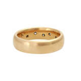 Bandring mit 7 Brillanten, zusammen ca. 0,5 ct, - photo 4