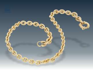 Necklace/Collier: very high-quality and decorative goldsmiths necklace