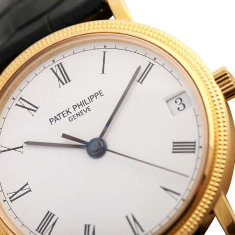 PATEK PHILIPPE Calatrava Herrenuhr, Ref. 3802/200. Gold 18K. - photo 6