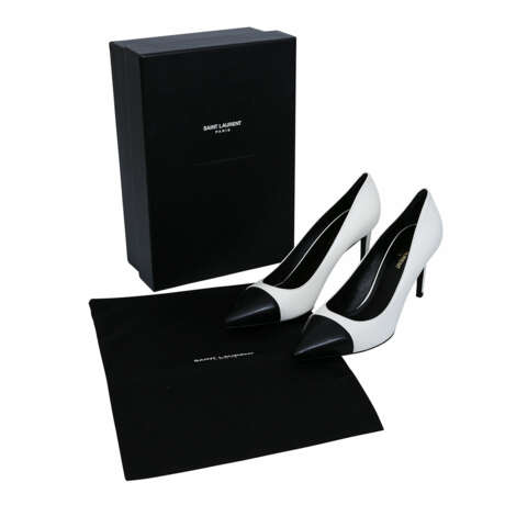 SAINT LAURENT Pumps, Grösse 41. - фото 5