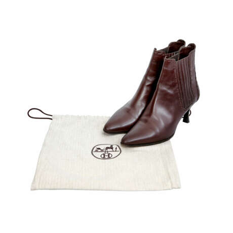 HERMÈS Chelsea-Stiefeletten, Größe 39. - Foto 5