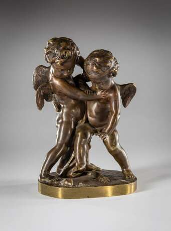 Bronze Amorettenpaar - photo 1