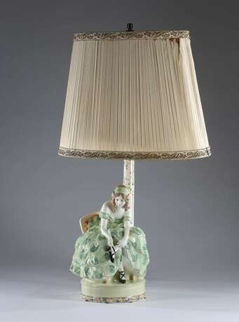 Lampe "Tänzerin" Art Deco, - photo 1