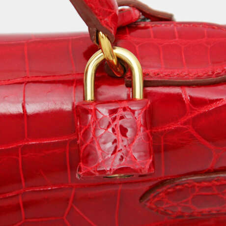 HERMÈS exquisite Handtasche "KELLY BAG 32", Kollektion 1997. Neupreis ca.: 40.000,-€. NEUWERTIG!! - Foto 5