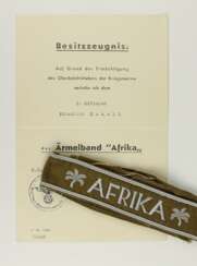 Ärmelband "AFRIKA"