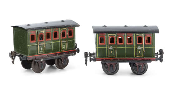 Lot: 2 Märklin-Personenwagen "1806" - photo 1