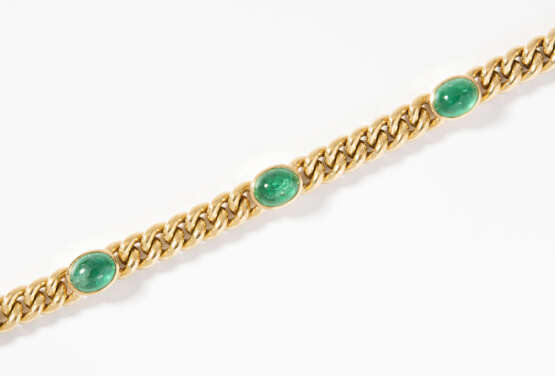 Smaragd-Gold-Bracelet - photo 1