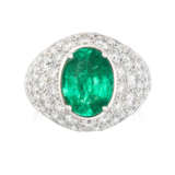 Smaragd-Brillant-Ring - photo 1