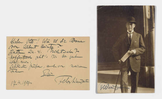 Weingartner, Felix (1863-1942), Komponist und Dirigent - photo 1