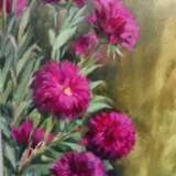“Asters” Canvas Oil paint Still life 2018 - photo 1