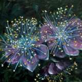“Space flowers” Canvas Oil paint Still life 2018 - photo 1