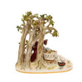 MEISSEN "Schäfergruppe mit Baum", 1870-1924. - photo 4