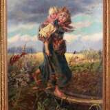 «Копия с картины К. Маковского Дети бегущие от грозы» - фото 2