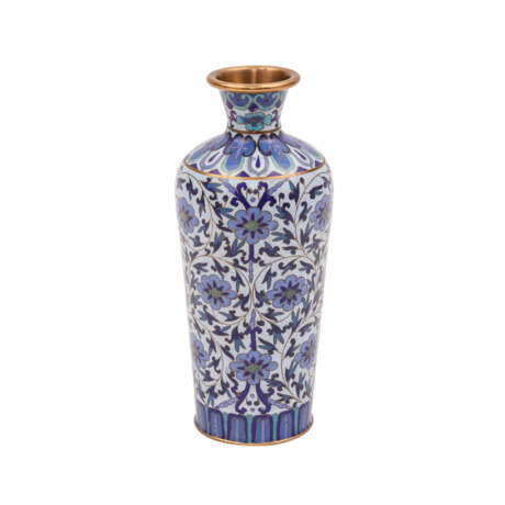 Cloisonné Vase. CHINA, 20. Jahrhundert. - фото 1