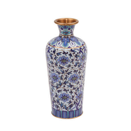 Cloisonné Vase. CHINA, 20. Jahrhundert. - фото 3