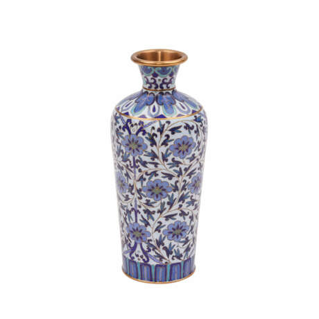 Cloisonné Vase. CHINA, 20. Jahrhundert. - photo 4