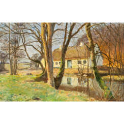 LANGER, OLAF VIGGO PETER (1860-1942), "Mühle bei Jyderup",