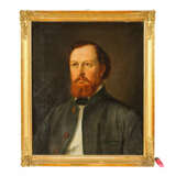 JACOB, M. (Maler 19. Jh), "Portrait eines Jägers", - Foto 2
