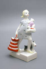 Soviétique de la figurine «Déménagement», le sculpteur Fedorova T. A., porcelaine ЛЗФИ, de l'URSS