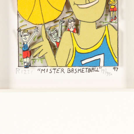 RIZZI, JAMES (1950-2011), "Mister Basketball", 1997. - Foto 3