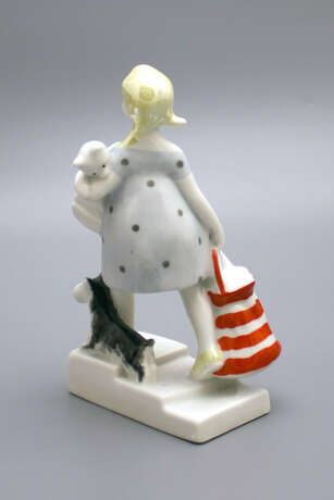 «Soviétique de la figurine Déménagement le sculpteur Fedorova T. A. porcelaine ЛЗФИ de l'URSS» - photo 4
