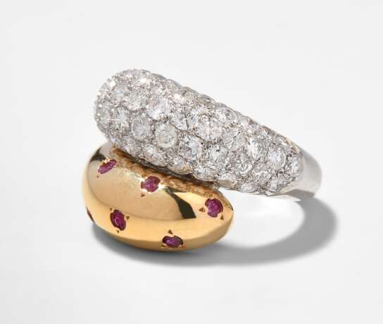 Van Cleef & Arpels Diamant-Rubin-Ring - Foto 1