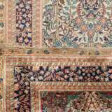 Orientteppich aus Seide. HEREKE, 2. Hälfte 20. Jahrhundert, ca. 63x92 cm. - фото 3