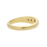 Ring mit 3 Brillanten, zusammen ca. 0,35 ct, - photo 3