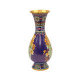 Cloisonné Vase. CHINA, 20. Jahrhundert. - фото 4