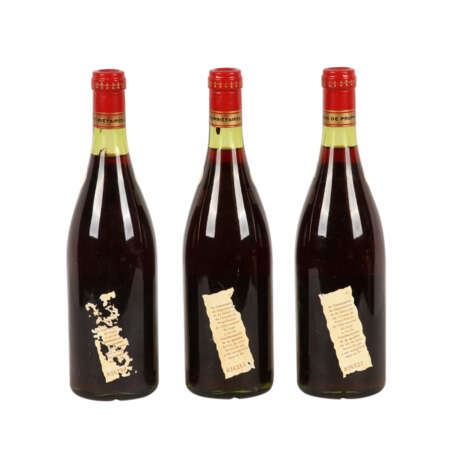 CHATEUNEUF DU PAPE 3 Flaschen Clos du Mont-Olivet, 1974 - photo 2