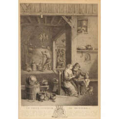 BASAN, PIERRE FRANCOIS (1723-1793), "The Old Storyteller of "white lies"",
