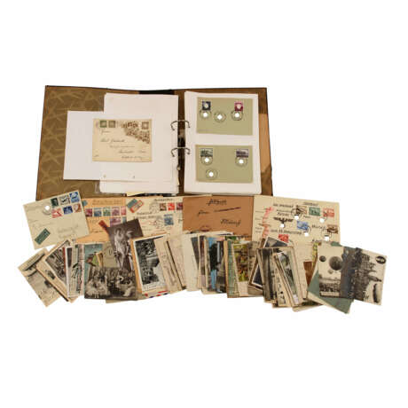 Deutsches Reich 1933-1945, Boxeraufstand, WK 1 etc. - Hochinteressantes Lot mit Karten und Briefen, - photo 1