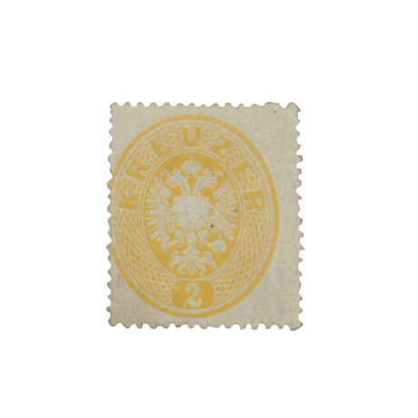 Österreich 1863 – Freimarkenausgabe Mi.Nr. 24a, - фото 2