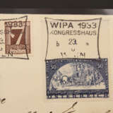 Österreich - 1918/35, Brieflot:: Brief mit drei Flugpostmarken 1918 - Foto 2
