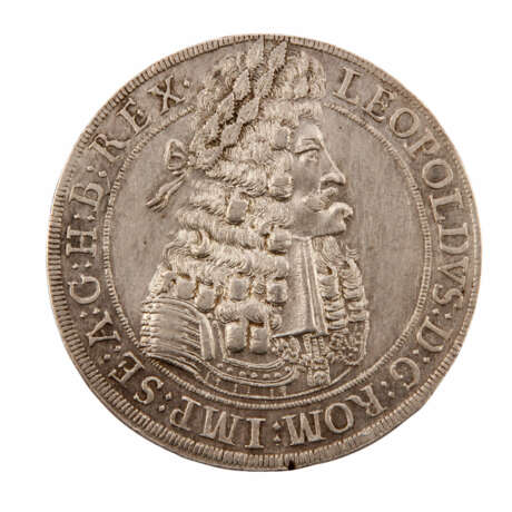RDR - Taler 1701/Hall, Leopold I. (1657-1705), vz., - Foto 3