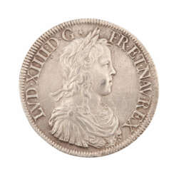 Frankreich - Ludwig XIV., 1643-1715. Ecu 1651 A, Paris.