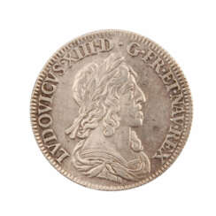 Frankreich - Ludwig XIII., 1610-1643, 1/4 Ecu 1643 A, Paris.