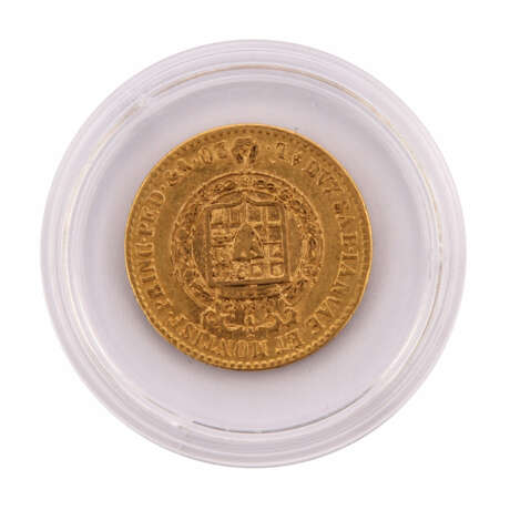 Königreich Sardinien/Gold - 20 Lire 1819, Viktor Emmanuel I., - photo 2