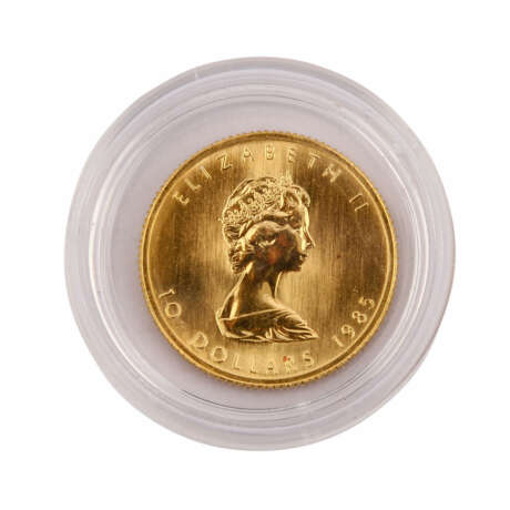 Kanada/ GOLD - 10 Dollars 1985, - photo 2