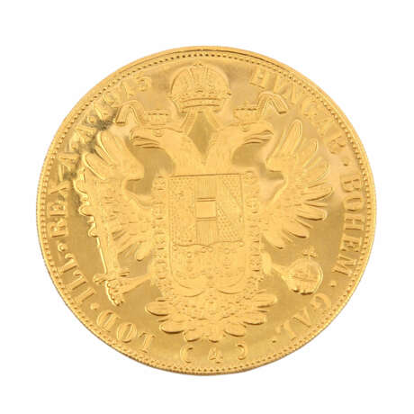 Österreich / Gold - 4 Dukaten, - фото 2