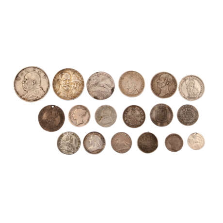 18-teiliges Konvolut Münzen aus aller Welt - - фото 2